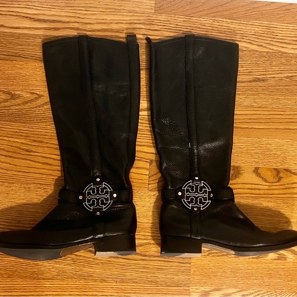 Tory Burch Shoes - Tory Burch Leather Riding Boots - Size 10.5. (Fit more like a 10 in my opinion!)